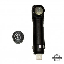 Фонарь налобный "Сибирский Следопыт -Big Tenzor", съемный, 1LED,аккум.220В,USB